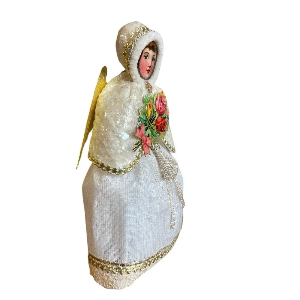 Blumchen Snow‎ Angel Victorian Style Ornament Angelic Topper Little Holly BB117